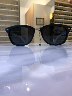 Carolina Emanuel 5565 Negro - Cristal Negro Polarizado - Atelier Óptica 
