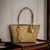 Bolso de Piel Artesanal Tote Marrón Claro - comprar en línea