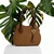 Bolso de Piel Artesanal Manzana Marrón Claro - comprar en línea