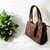 Bolso de Piel Flores Casual Vino en internet