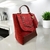 Mochila de Piel Artesanal U Rojo - comprar en línea