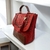 Mochila de Piel Artesanal U Rojo en internet