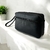 Neceser Bandolera de Piel Negro - AOO