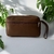 Neceser Bandolera de Piel Marron - comprar en línea