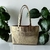 Bolso de Piel Artesanal Tote Dorado - tienda en línea