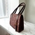 Bolso de Piel Artesanal Duo Rojo - AOO
