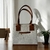 Bolso de Piel Artesanal Duo Blanco - tienda en línea