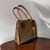 Bolso de Piel Artesanal Duo Marron - AOO