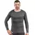 CAMISETA TERMICA FATOR UV50 MASCULINA COR CHUMBO