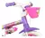 Bicicleta infantil Nathor Violet aro 12 freio tambor na internet