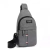 Mochila masculina cruzada de ombro