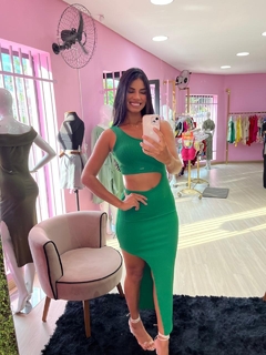 VESTIDO LONGO ELIZABETE na internet