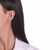 Brinco Coração Cravejado Zircônia Banhado a Ouro 18k - comprar online