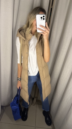 Chaleco Lisboa Camel - comprar online