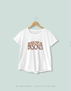 Remera "Muchos besos"