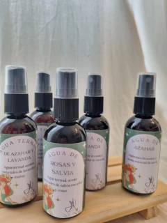 Agua termal de rosas