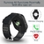 Capa áspera de silicone para apple watch, capa impermeável para iwatch 5, 4, 3