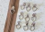 Cursor niquelado de Coração e Gotinha - Kit com 10 unidades na internet