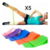 Set Kit X5 Bandas Fitness Isométricas Tiraband Ejercicio Gym - Trendi Cool