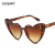 Coração óculos de sol mulheres marca designer gato olho óculos feminino retr - SR_STORES