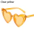 Coração óculos de sol mulheres marca designer gato olho óculos feminino retr - comprar online