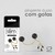 Pingente Duplo com Gotas Slim - Ø2,4cm - comprar online