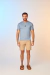 TSHIRT EM MALHA PREMIUM AZUL - comprar online