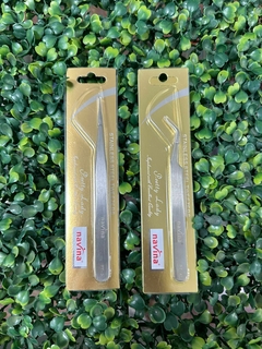 Pinza "NAVINA" recta plateada - comprar online
