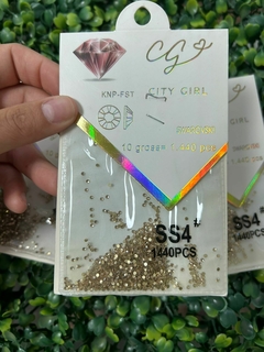 Strass MEDIDA 4 Dorados - comprar online