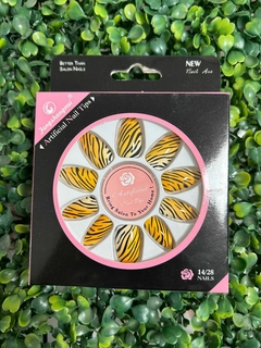 Uñas postizas almendra