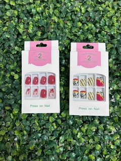 Uñas postizas cuadradas
