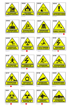 CARTEL LINEA ADVERTENCIA