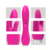 VIBRADOR DOCCO STIMULADOR PUNTO G Y CLIRORIS 10 FUNCIONES - tienda online