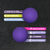 LUXE - DOUBLE O ADVANCED KEGEL BALLS - PURPLE BLUSH - Oracolo Sex Shop
