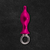 PLUG TAPON DILATADOR ANAL DE ACERO QUIRURGICO ROSA