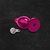 PLUG TAPON DILATADOR ANAL DE ACERO QUIRURGICO ROSA - tienda online