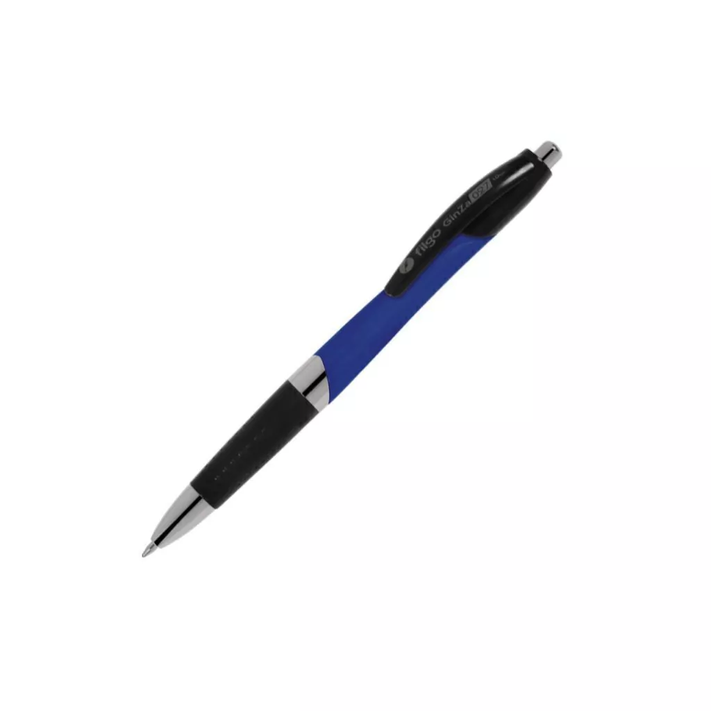 Boligrafo Lapicera Filgo Ginza 027 Azul Trazo 1Mm Retractil