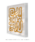 Quadro Decorativo Abstrato Linhas em Dourado - loja online
