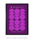 Quadro Decorativo Bauhaus Círculos Rosa e Roxo - Criativa Quadros Decorativos | Art e Décor