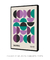 Quadro Decorativo Bauhaus Formas Verde e Roxo - Criativa Quadros Decorativos | Art e Décor
