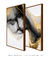 Quadro Decorativo Black and Gold Clouds - loja online