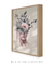Quadro Decorativo Colagem Mulher com Flores 3