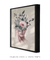 Quadro Decorativo Colagem Mulher com Flores 3 - loja online