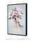Quadro Decorativo Colagem Mulher com Flores - loja online