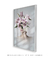 Quadro Decorativo Colagem Mulher com Flores - comprar online