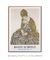 Quadro Decorativo Egon Schiele Edith With Striped Dress Sitting na internet
