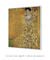 Quadro Decorativo Gustav Klimt Retrato de Adele Bloch-Bauer I - quadrado