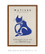 Quadro Decorativo Matisse Le Chat Bleu - comprar online