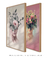 Quadro Decorativo Mulher com Flores no Rosto - comprar online