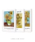 Imagem do Trio de Quadros Decorativos Girassóis de Van Gogh